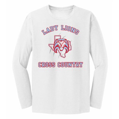Unisex White Lady Lions CC LS