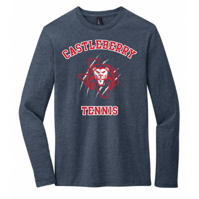 Unisex Navy Tennis LS