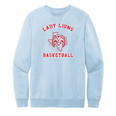 Unisex Light Blue Lady Lions Basketball Sweatshirt