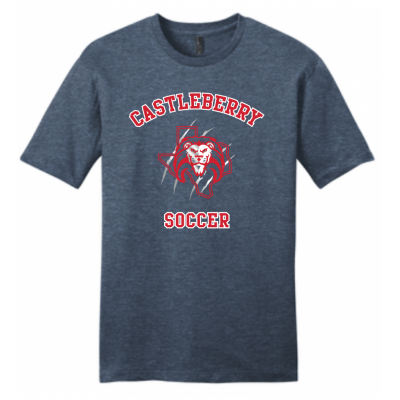 Men's Navy Soccer Tee