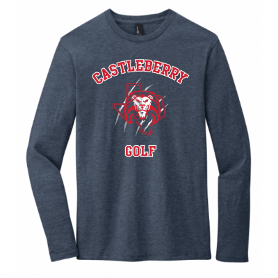 Unisex Navy Golf LS