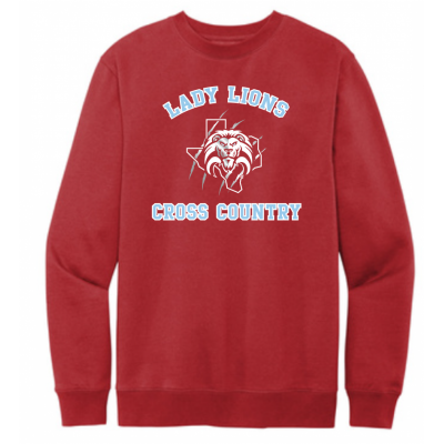 Unisex Red Lady Lions CC Sweatshirt