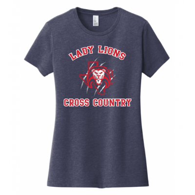 Women's Navy Lady Lions CC Tee