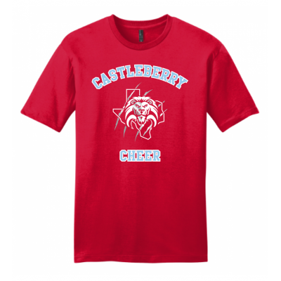 Men's Red Cheer Tee