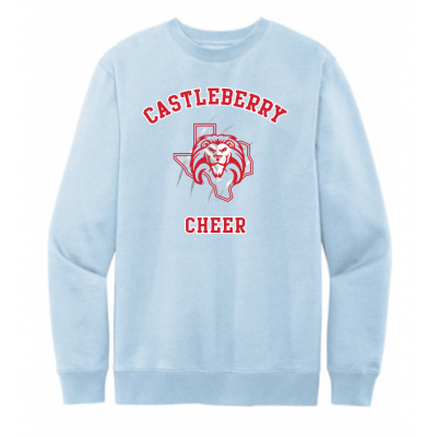 Unisex Light Blue Cheer Sweatshirt