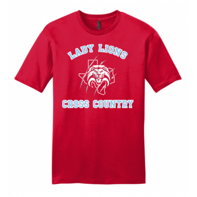 Men's Red Lady Lions CC Tee