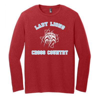Unisex Red Lady Lions CC LS