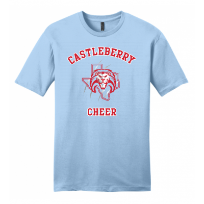 Men's Light Blue Cheer Tee