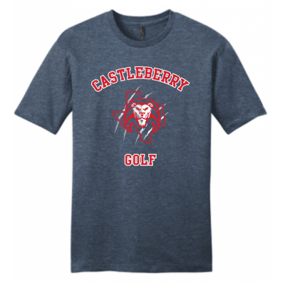 Men's Navy Golf Tee