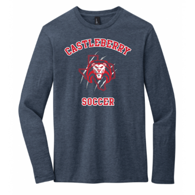 Unisex Navy Soccer LS