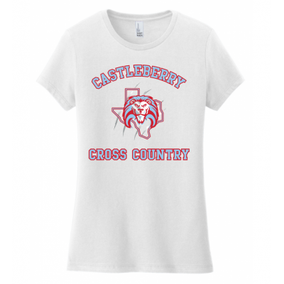 Women's White CC Tee
