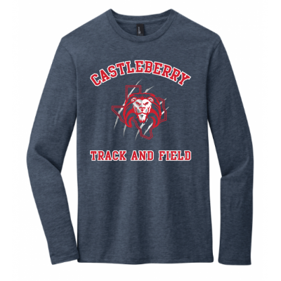 Unisex Navy T&F LS
