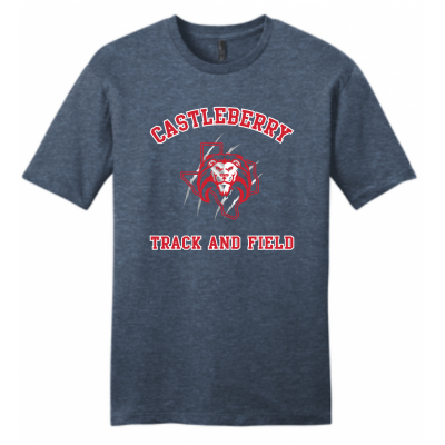 Men's Navy T&F Tee
