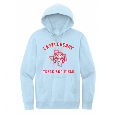 Unisex Light Blue T&F Hoodie