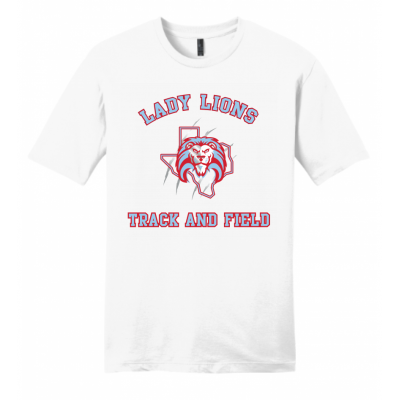 Men's White Lady Lions T&F Tee