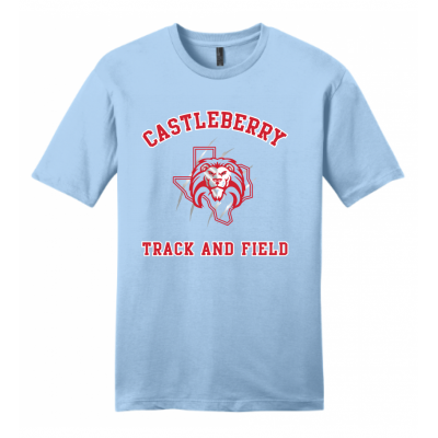 Men's Light Blue T&F Tee