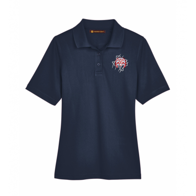 Women's Navy Harriton Polo