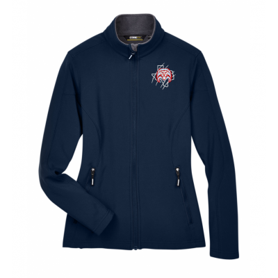 Women's Navy Softshell Jacket