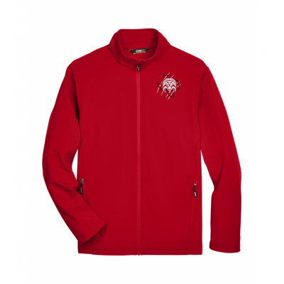 Men's Red Softshell Jacket