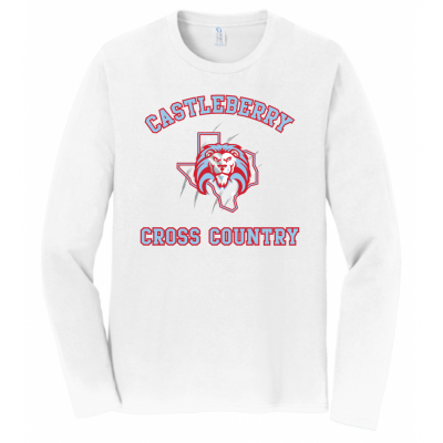Unisex White CC LS