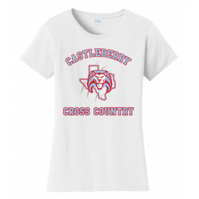 Women's White CC Tee