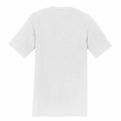 Men's White Football Tee