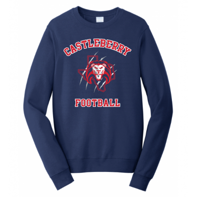 Unisex Navy Football Sweatshirt