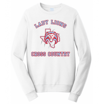 Unisex White Lady Lions CC Sweatshirt