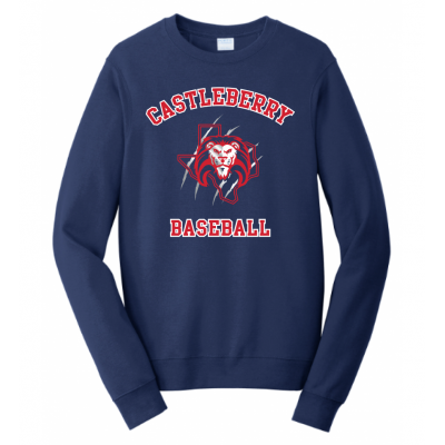 Unisex Navy Baseball Sweatshirt