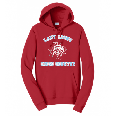 Unisex Red Lady Lions CC Hoodie