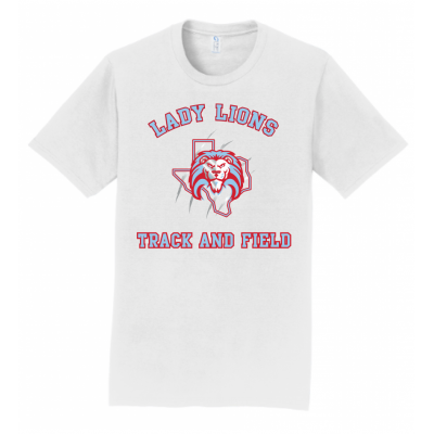 Men's White Lady Lions T&F Tee