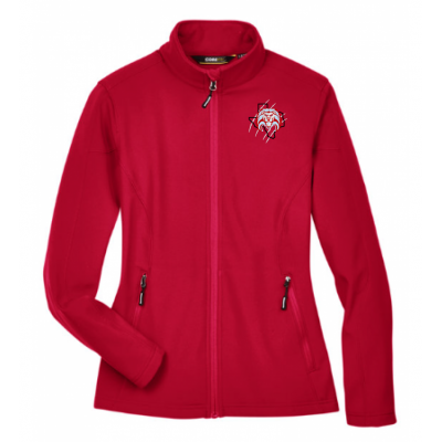 Women's Red Softshell Jacket