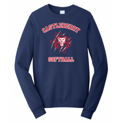 Unisex Navy Softball Sweatshirt