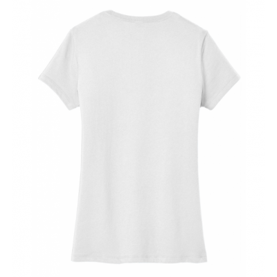 Women's White Football Tee