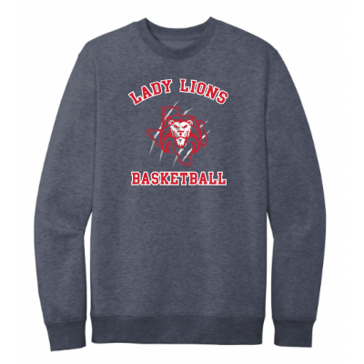 Unisex Navy Lady Lions Basketball Sweatshirt