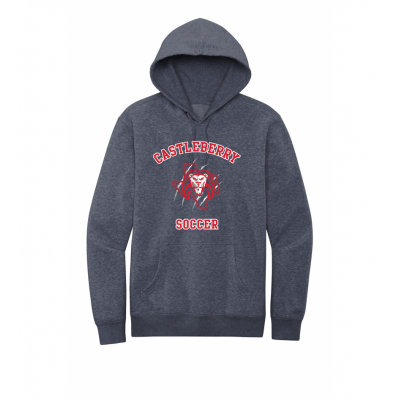 Unisex Navy Soccer Hoodie