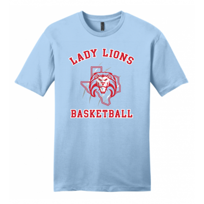 Men's Light Blue Lady Lions Basketball Tee