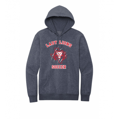 Unisex Navy Lady Lions Soccer Hoodie