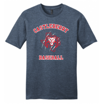 Men's Navy Baseball Tee