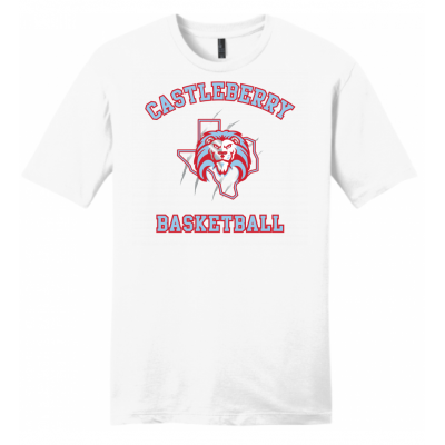 Women's White Basketball Tee