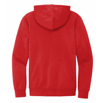 Unisex Red Baseball Hoodie