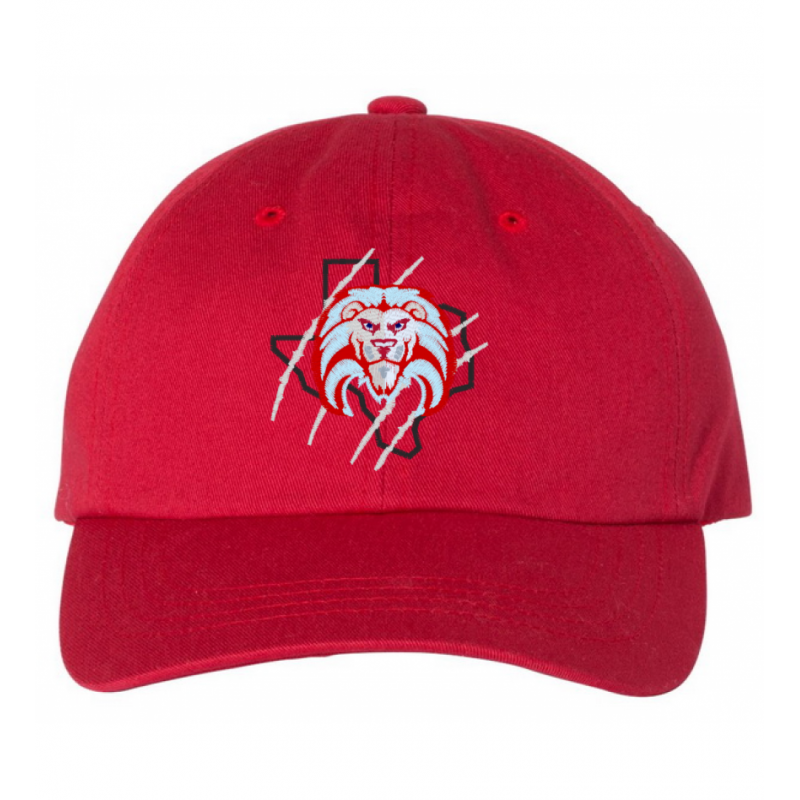 Castleberry Red Dad Cap
