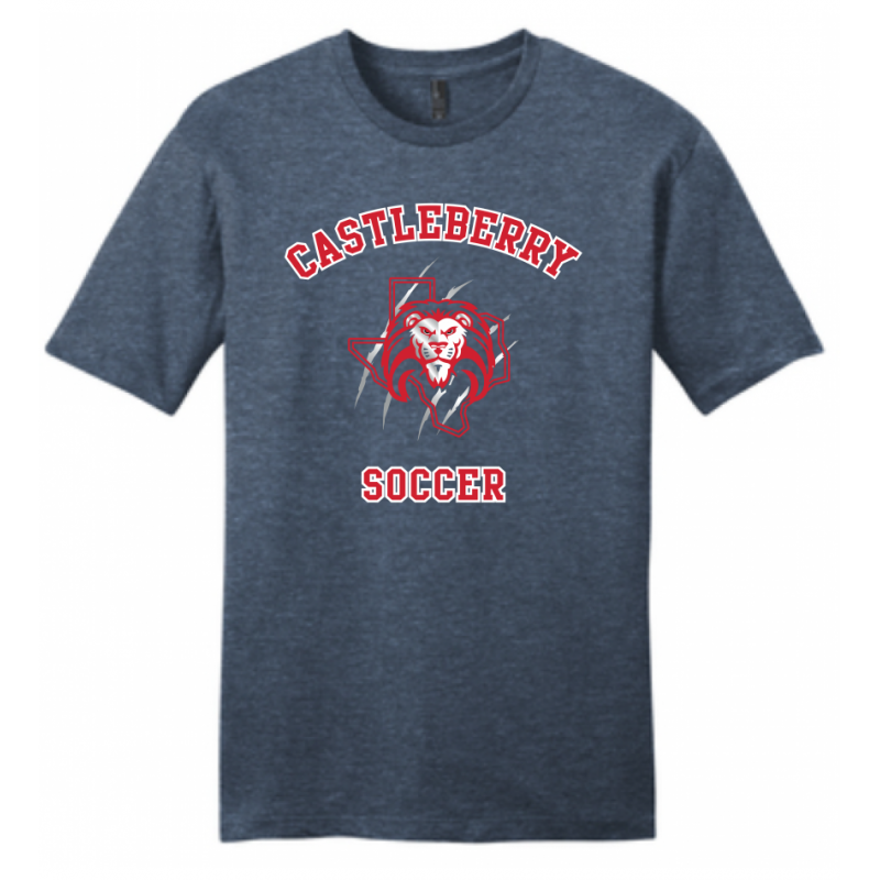 Men's Navy Soccer Tee
