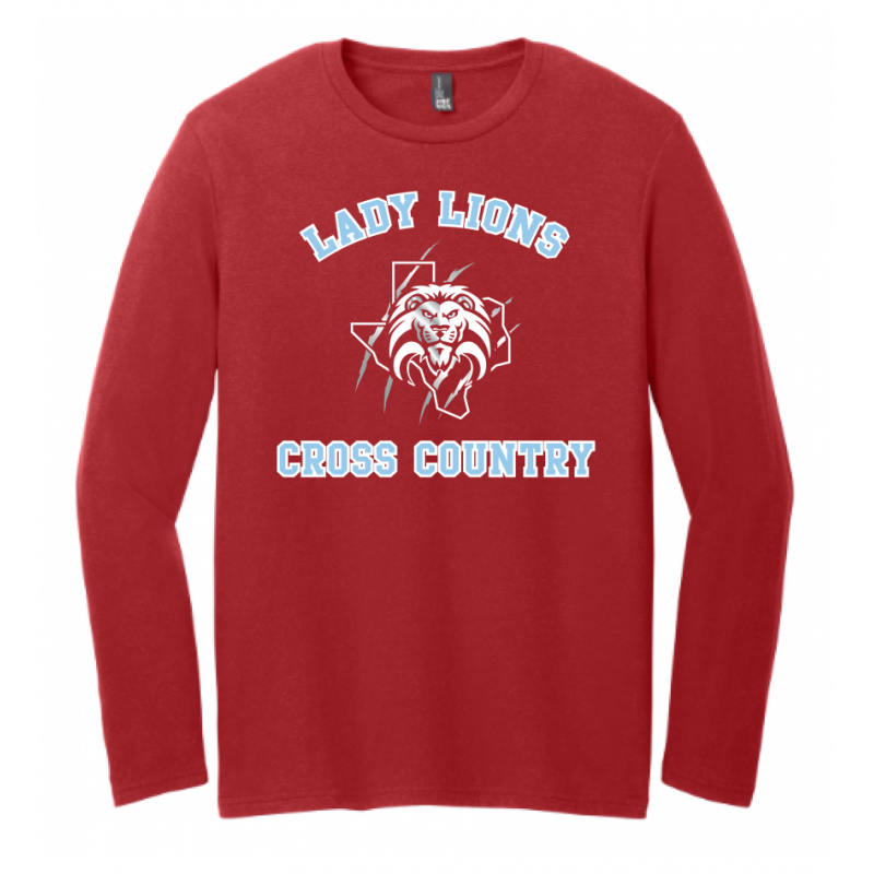 Unisex Red Lady Lions CC LS