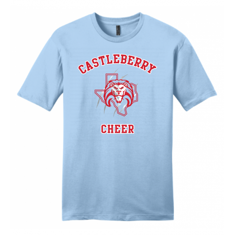 Men's Light Blue Cheer Tee