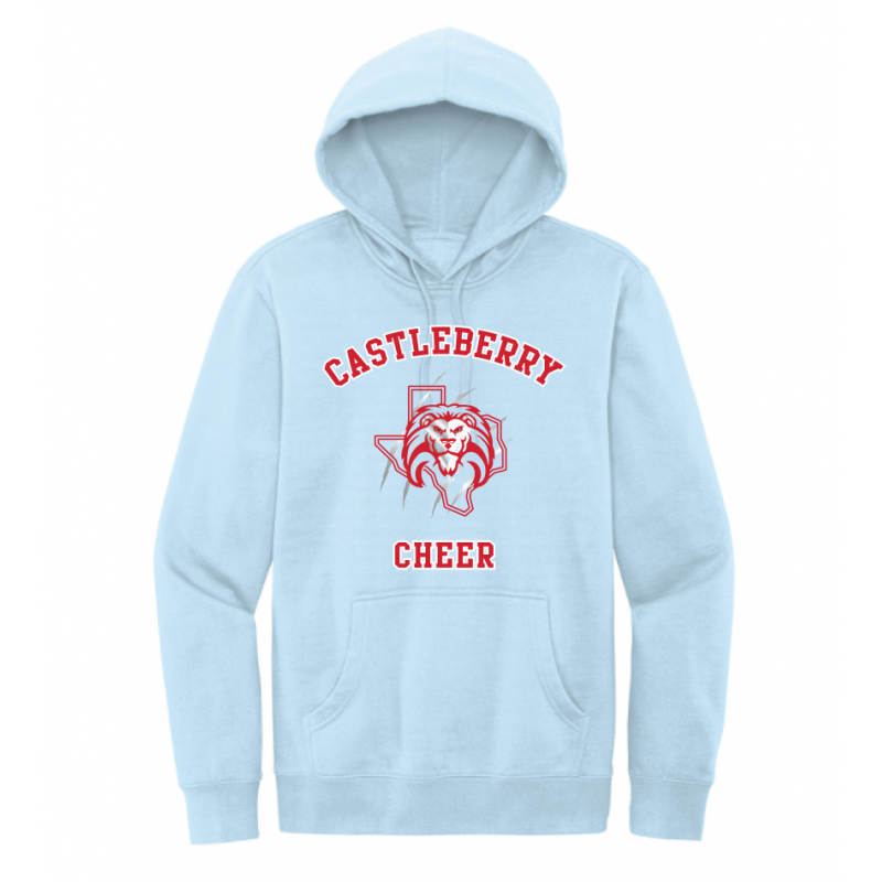 Unisex Light Blue Cheer Hoodie