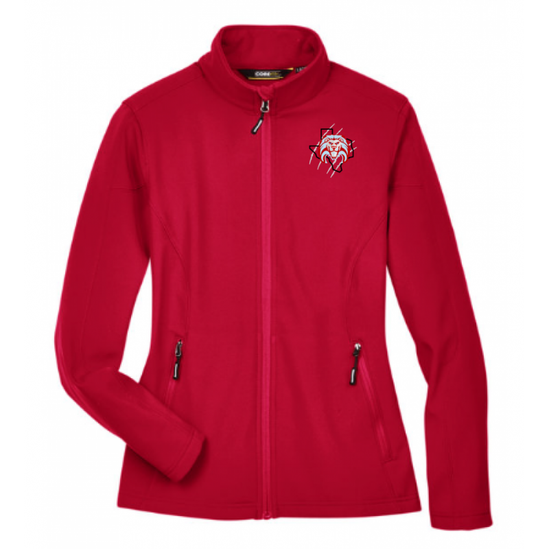 Women's Red Softshell Jacket