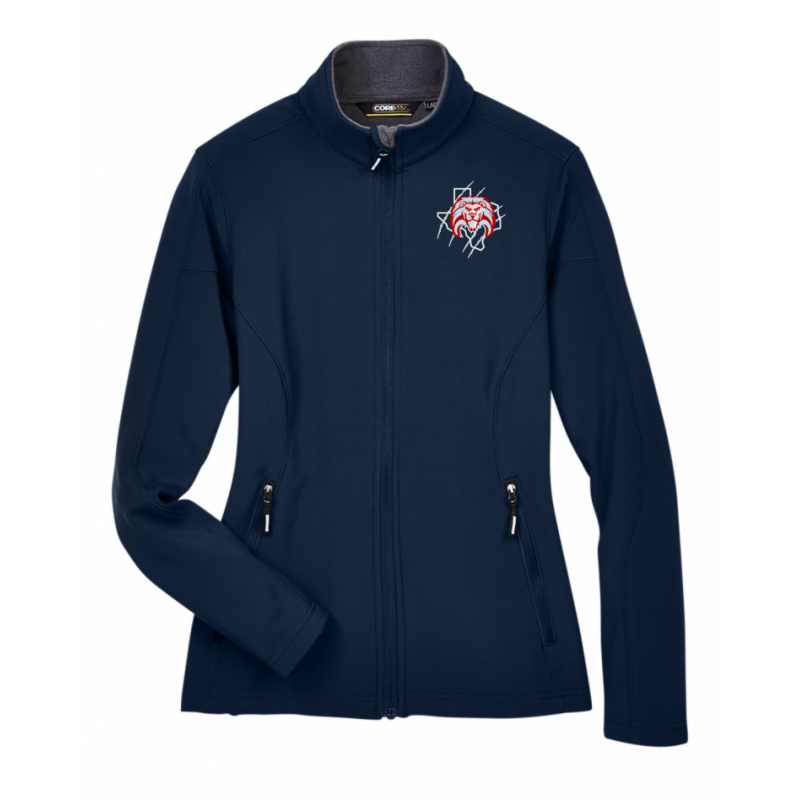 Women's Navy Softshell Jacket