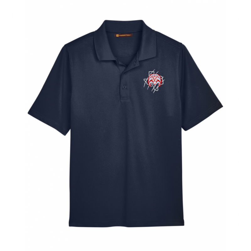 Men's Navy Harriton Polo