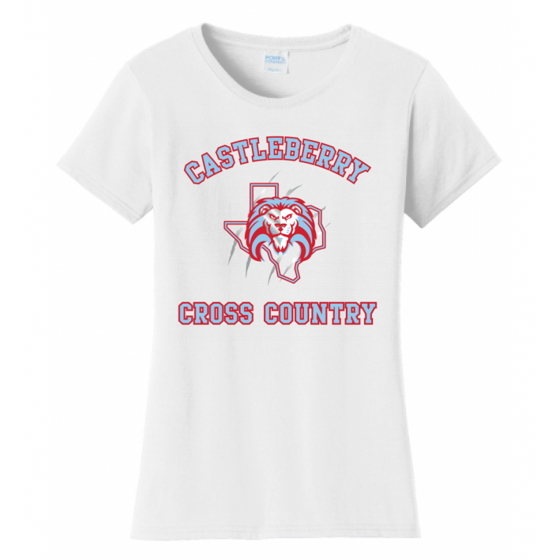 Women's White CC Tee